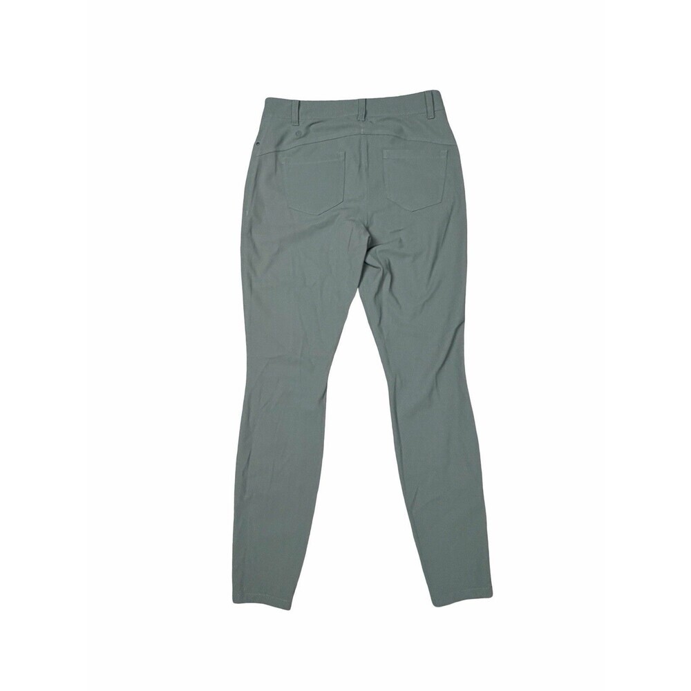 Lululemon City Sleek Slim-Fit 5 Pocket High-Rise Pant Grey Sage Size 30x30 - Picture 10 of 14